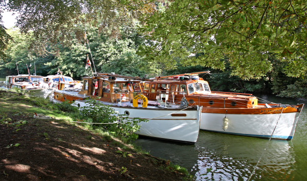Boats at the rally
